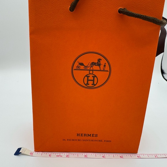 💞Authentic💞Hermes Small Shopping Bag with ribbon. - Picture 10 of 10